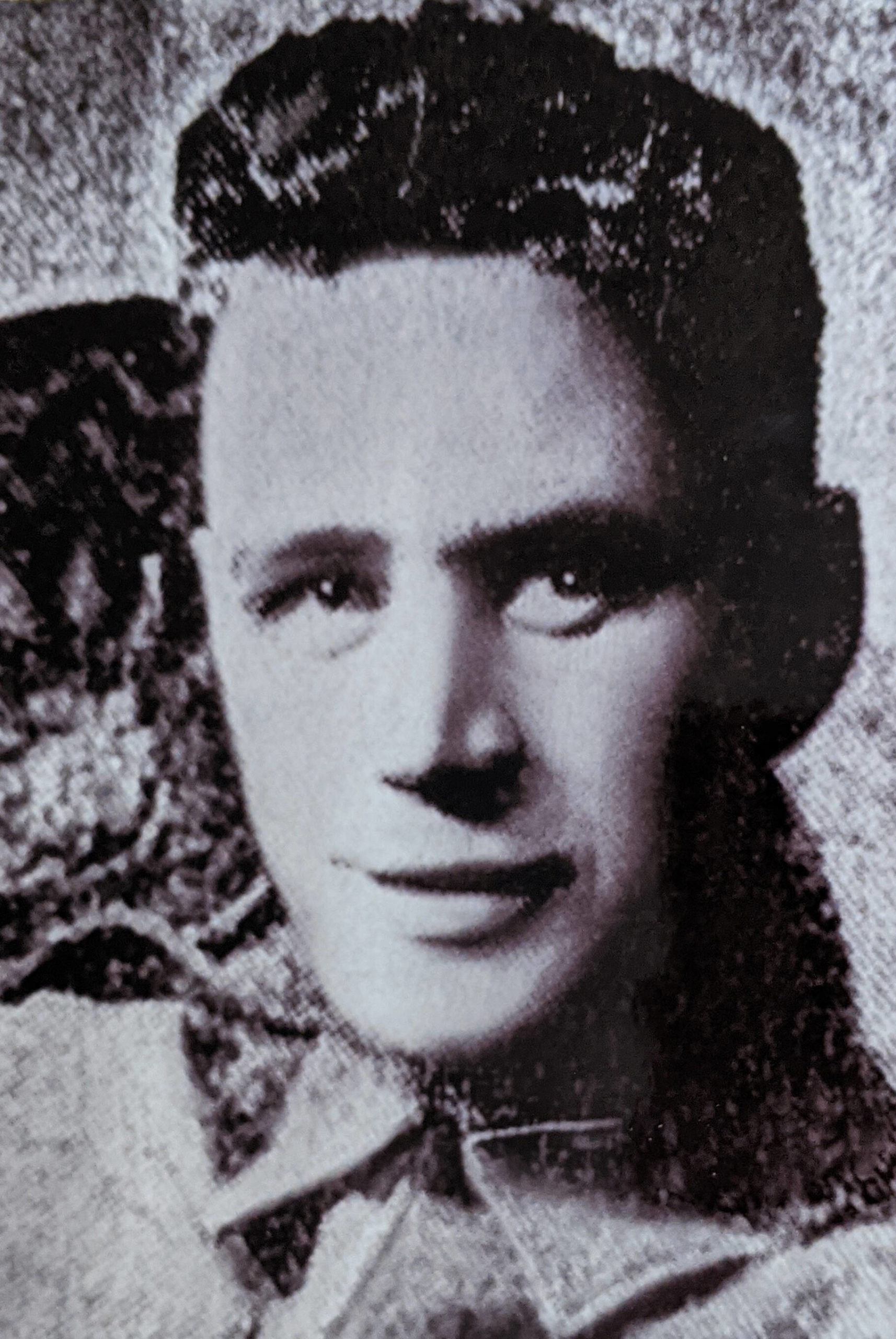 Bert Moodys missing in action photo printed in the Winnipeg Free Press.