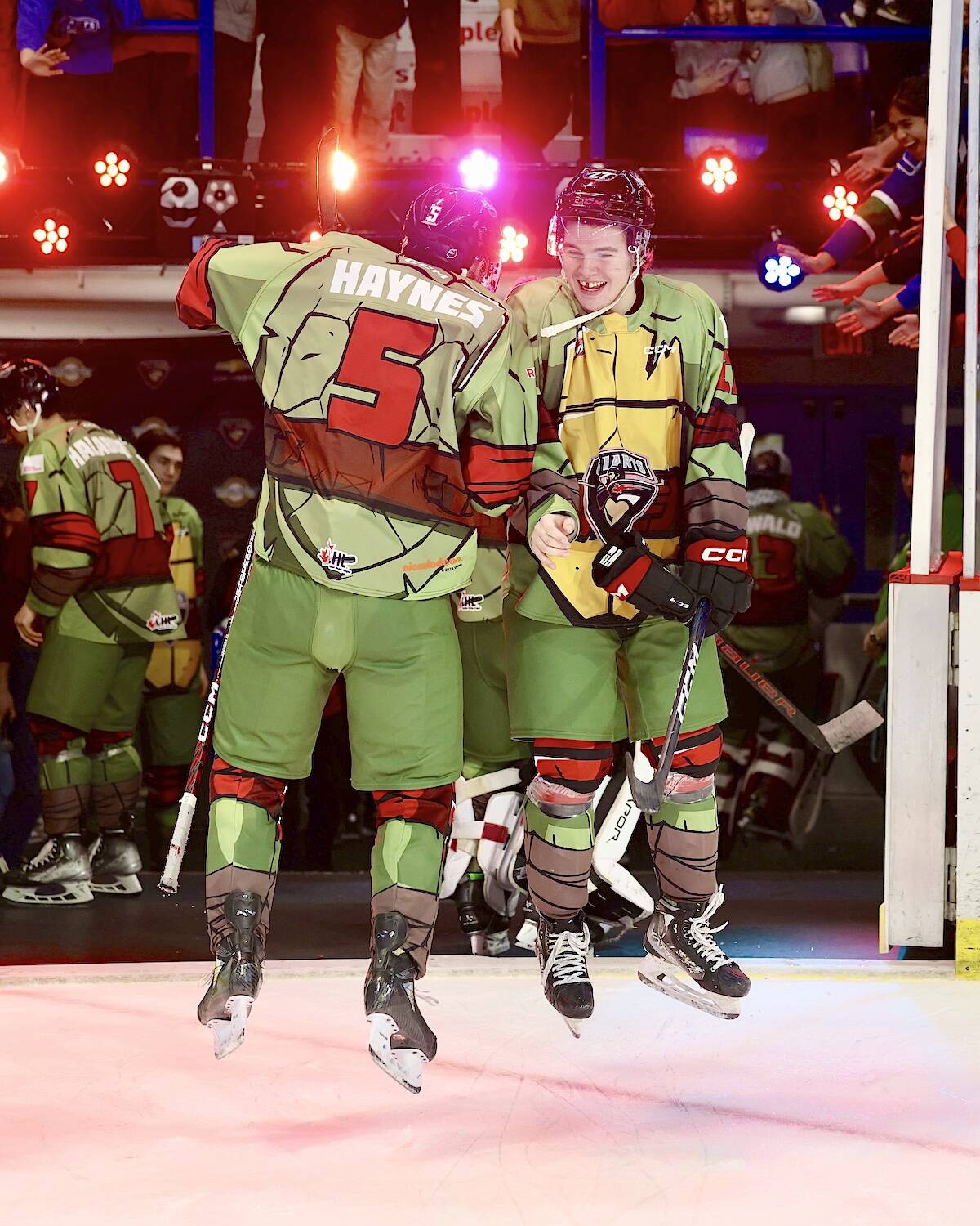 Tmnt sales hockey jersey