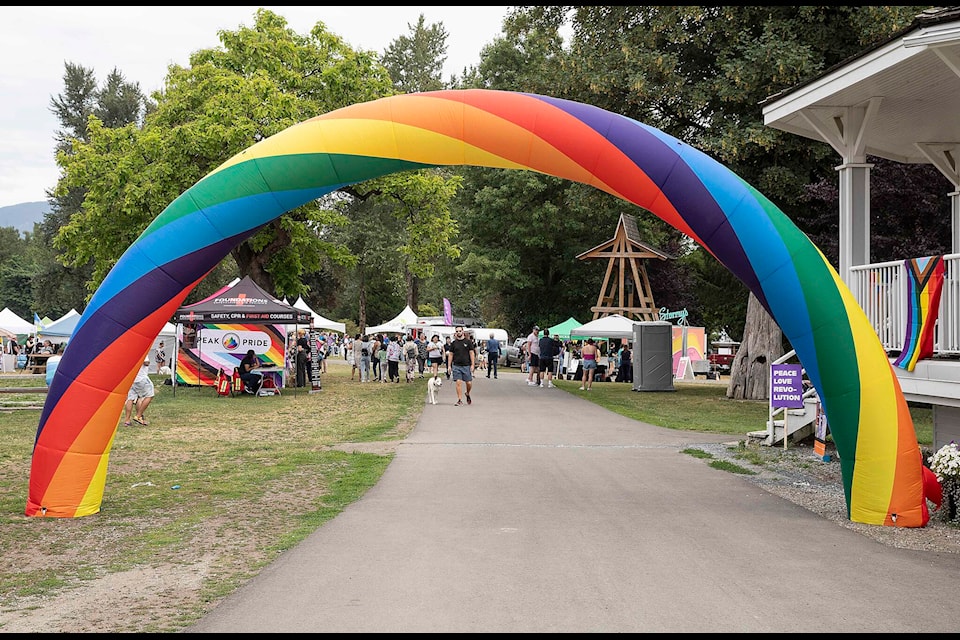 The 11th annual Fraser Valley Pride Celebration feature d eight hours of entertainment on the Main Stage with ASL interpretation, and two additional stages, a Youth Talent Stage, and a Musical Artist Stage. / Bob Friesen Photo