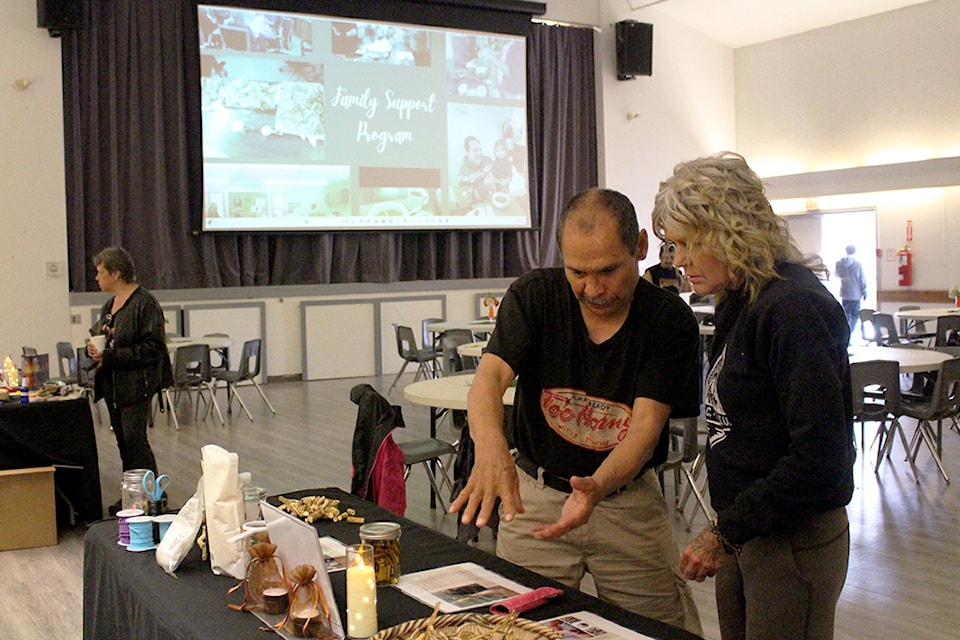 A National Indigenous Peoples Day event was held on June 19, 2025 at the Houston Community Hall. Activities and presentations were spread throughout the day to share the culture and traditions of Indigenous people. The event was organized by the Dze L K'ant Friendship Centre. Doors opened at 10:30 a.m. to welcome attendees.  Workshops were available on drumming, smudge, and Devils Club. The Northern Spirit Dancers made a performance and a complimentary lunch was served. The event had a welcoming table at which one could enter draws for door prizes.
