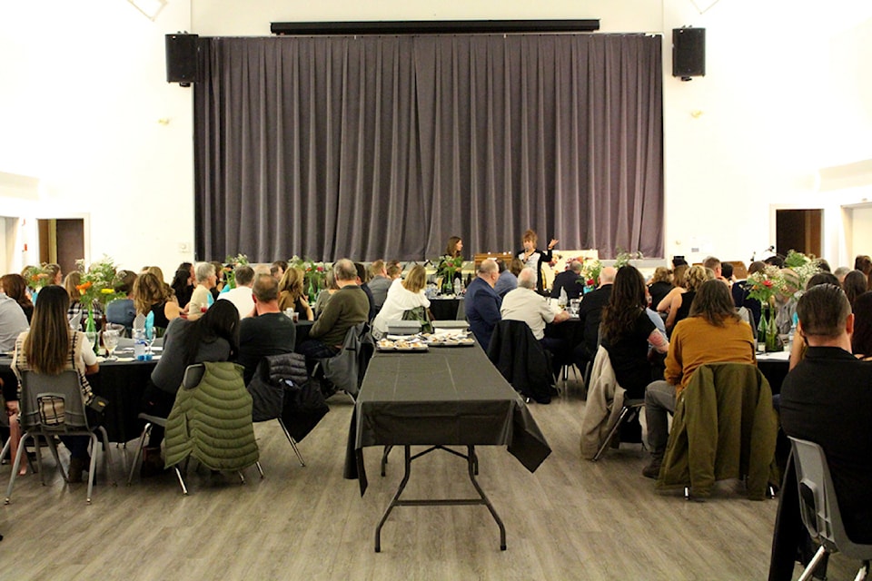 The Houston Hospice Society held a Gratitude Gala at the Houston Community Hall on March 1 with proceeds going to their Home for Hospice building.