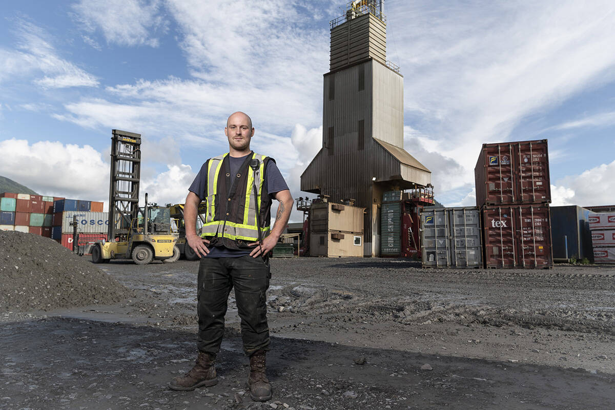 Bulk Plant Supervisor Dakota MacDonald works at Ray-Mont Logistics in Prince Rupert.