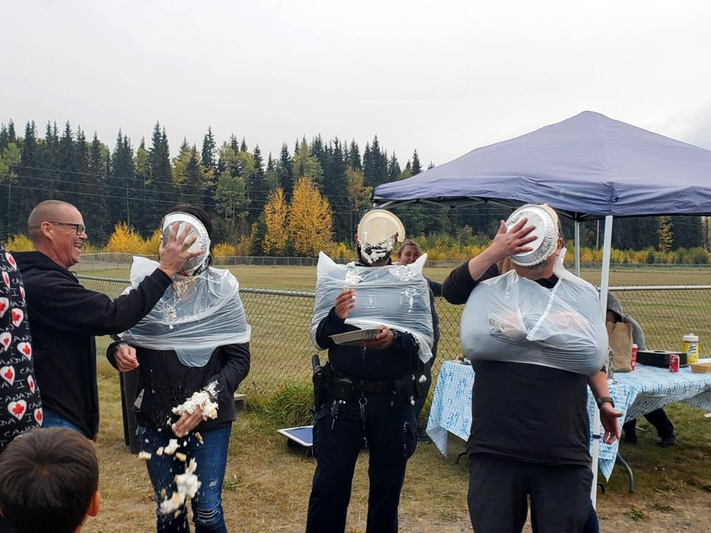 Pie in your face Houston Today
