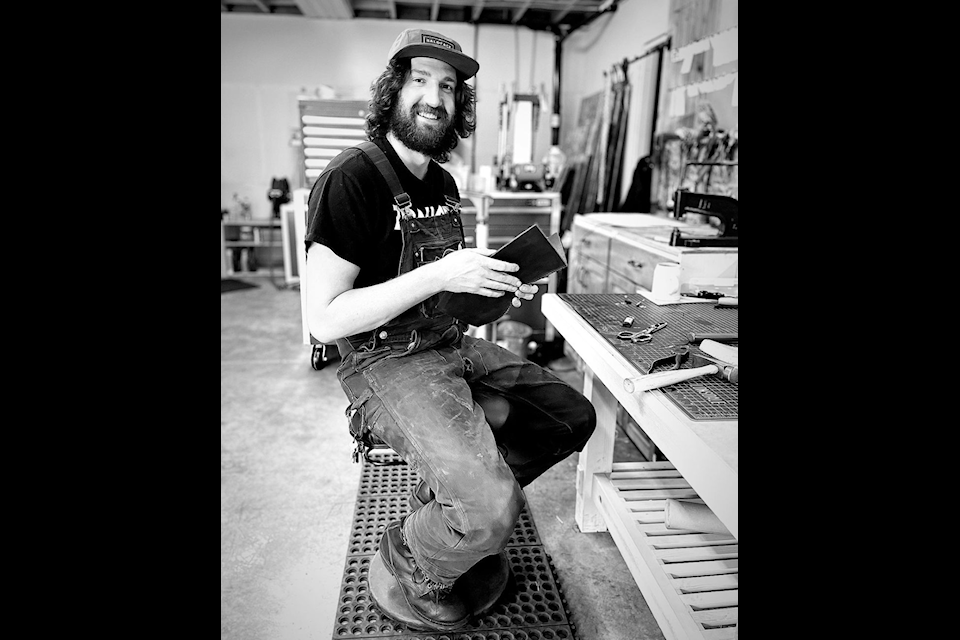 Matthew Webb is the owner of The Webb Boot Company in Smithers. 