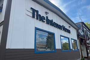 Newspapers available for subscribers at Interior News office during postal strike
