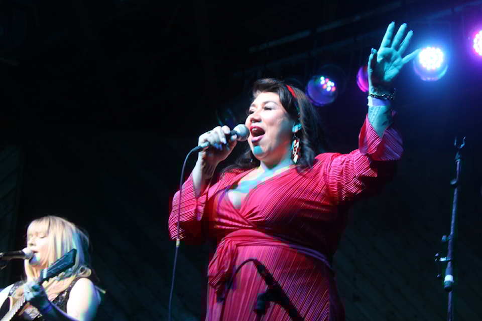 Juno-award winner Caleigh Cardinal performs at the Midsummer Music Festival July 6.