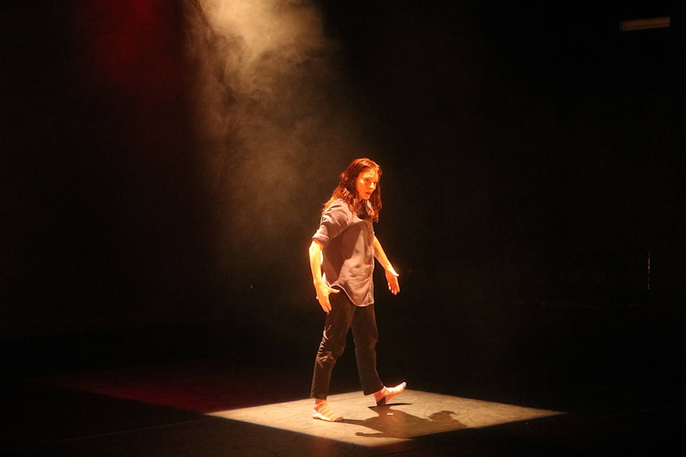 Tara Cheyenne performance is described as a stand up comedy with dance breaks. Michael Grace-Dacosta photo