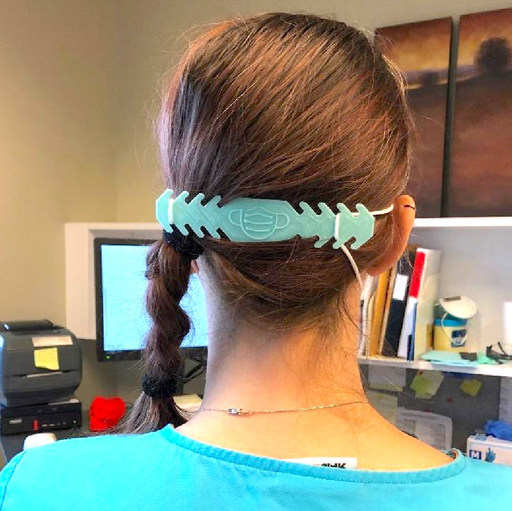 Kitimat millwright creates 3Dprinted mask straps for hospital workers