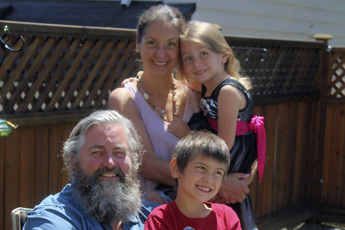 Vanessa Taylor and her husband Ryan with their two children Lysander, 9, and Elise, 6. (Courtesy of Vanessa Taylor)