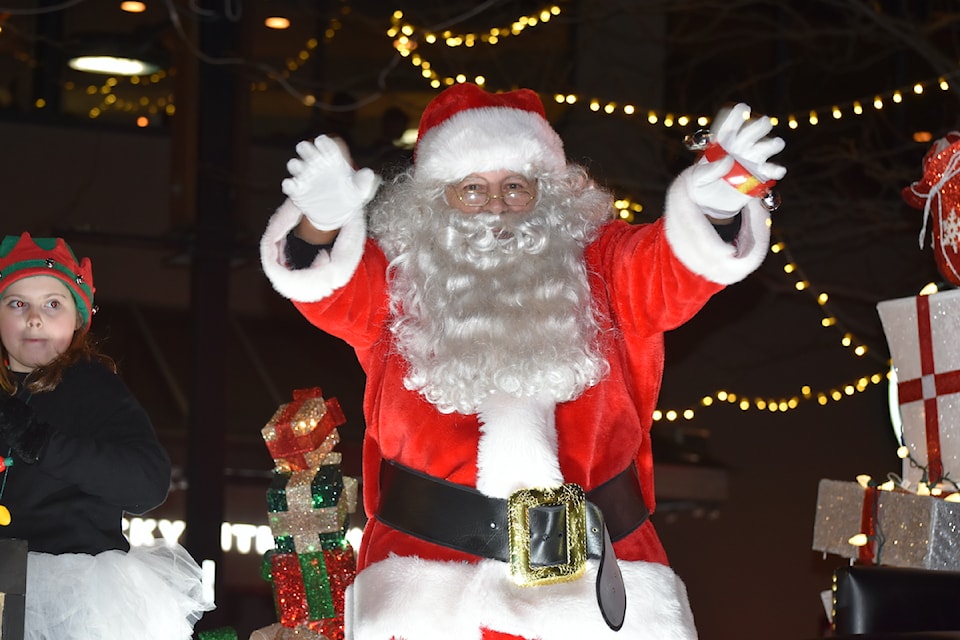 The fifth annual Parade for a Purpose took place on Saturday, Dec. 14, but this time in downtown 鶹ѡ instead of the Kettle Valley neighbourhood.