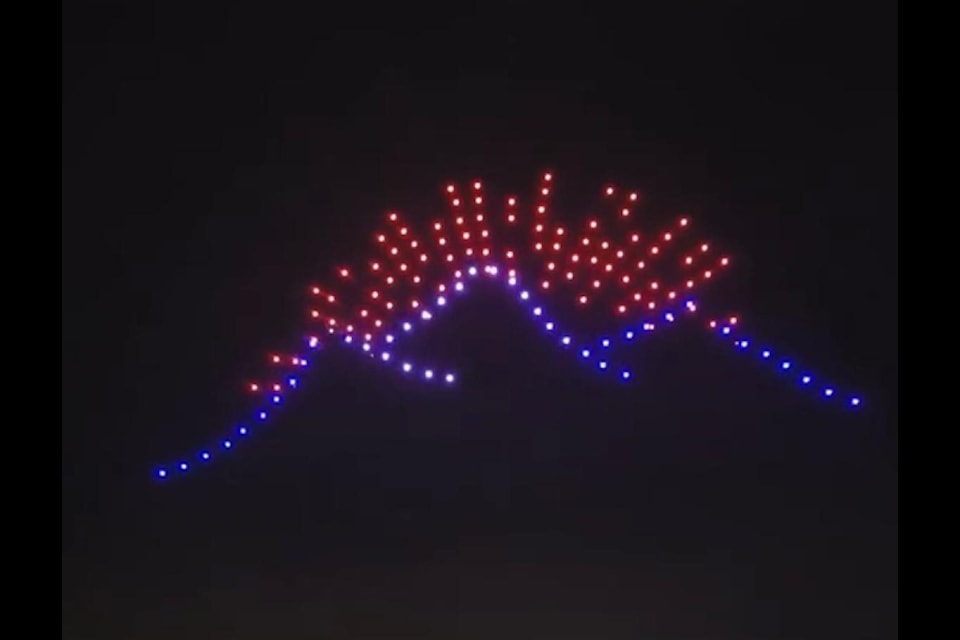 Drone light show comes to West  for the 2024 Westside Daze.