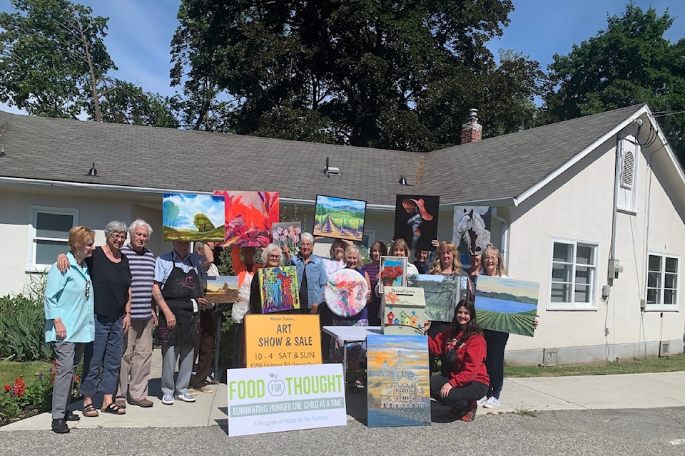 The 18th Art by the Lake Show at the newly renamed Sarsons Activity Centre takes place July 6-7, 2024. 