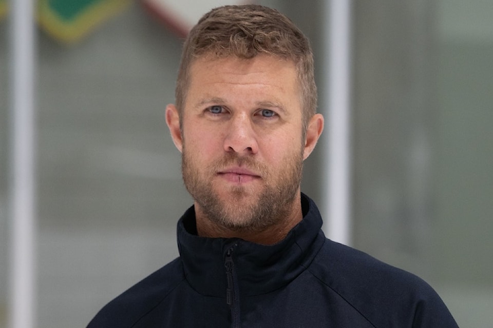 Garrett Festerling is the new head coach of the RINK Hockey Academy's Female U18 prep team. 