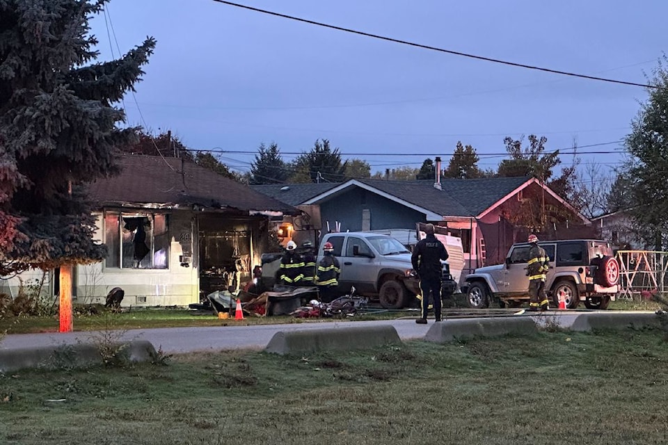 Fire on Sumac Road, Nov. 2.