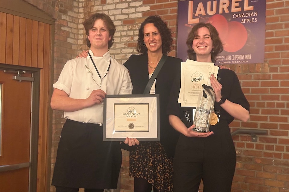 Gillian Buss from Maestro Mediterranean took home the Judge’s Choice Cocktail award.