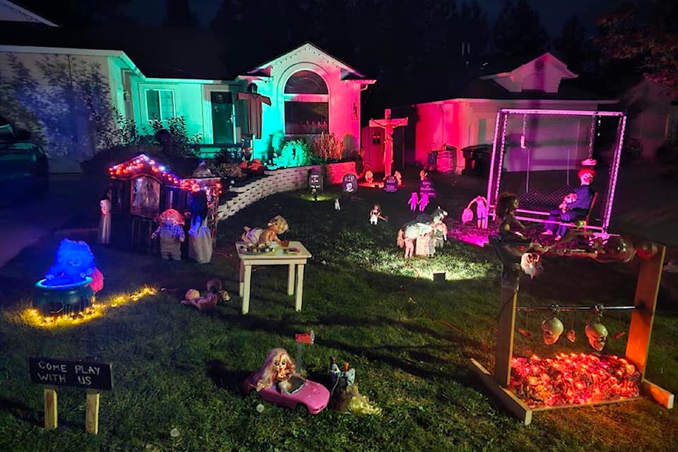 Scary house at Sunview Drive in Lake Country. Taken by Dave Whitehead/Facebook