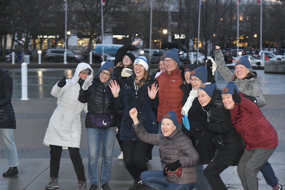 The Coldest Night of the Year walk to raise money for who experiencing homelessness took place in downtown 鶹ѡ on Saturday. Feb. 22.
