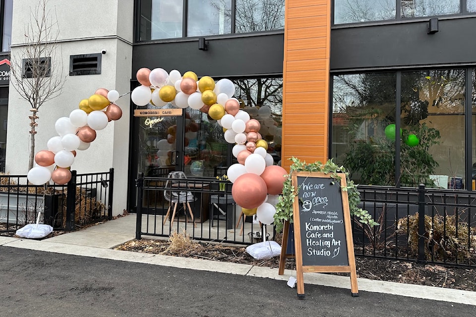 Komorebi Cafe and Healing Art Studio, located at 604 Cawston Ave, held its grand opening on Saturday, Feb. 22.