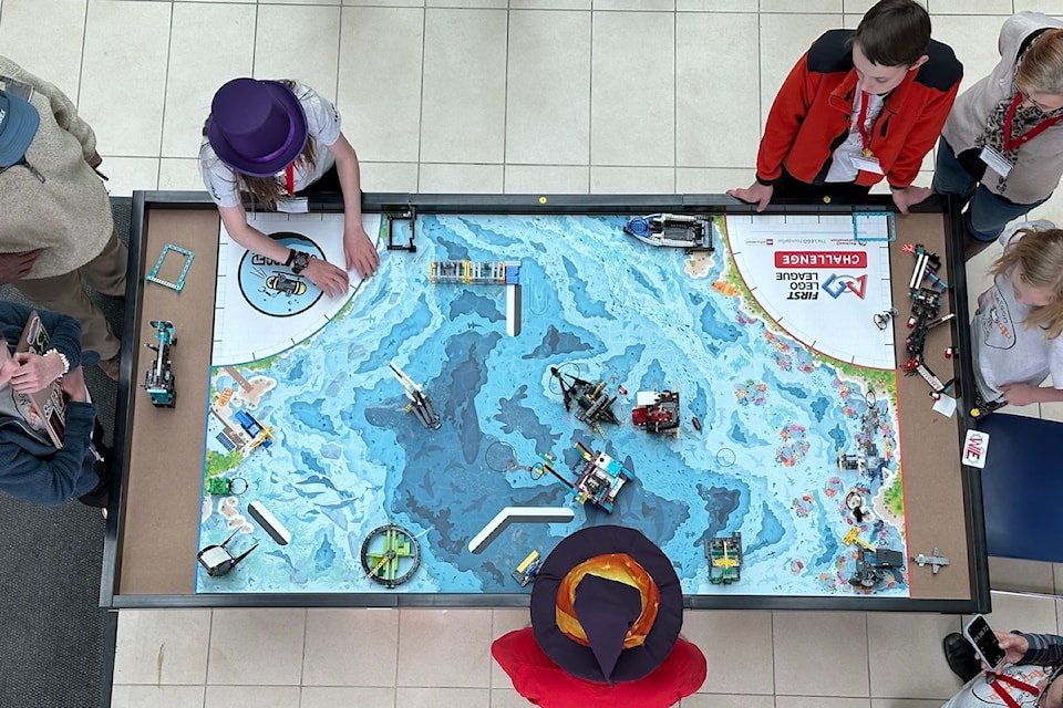 Central Okanagan Public Schools hosted its first First Lego League regional qualifying tournament at UBC Okanagan㽶Ƶֱs Engineering, Education, and Management Building on Saturday, Feb. 8.