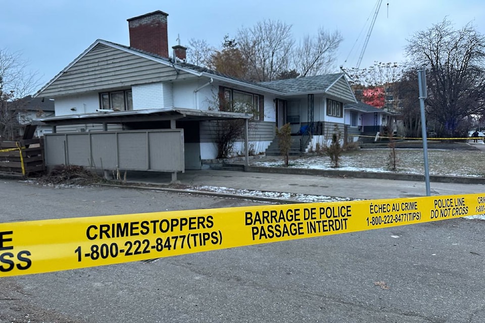 鶹ѡ RCMP at a home in the 700-block of Saucier Road on Jan. 24, 2025.