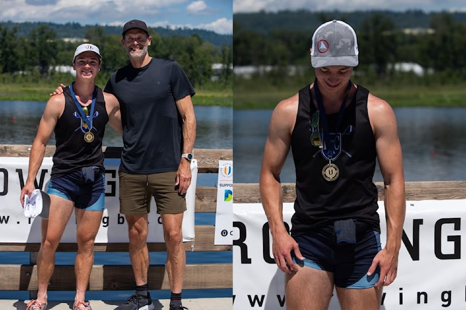 Lupan, just 18 years old, is one of the youngest ever to take gold in the open men's single sculls provincial rowing event. 