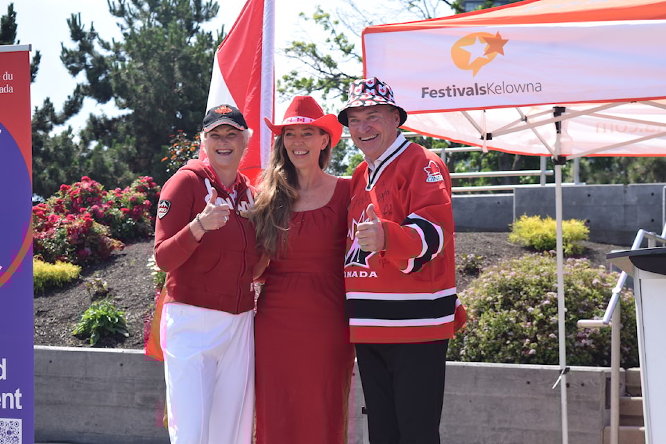 Canada Day festivities were announced at a media availability in Kelowna's Stuart Park on June 23, 2025. 