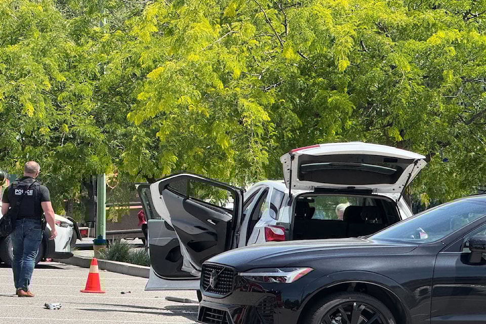 There were reports of two people being injured in the parking lot of Mill Creek Crossing at the intersection Spall Road and Enterprise Way on Friday, July 4, 2025.