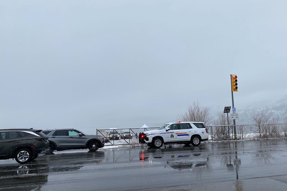 Penticton RCMP and their Underwater Recovery Team (URT) are conducting a vehicle recovery on Saturday morning, March 15, at Skaha Lake Road and Airport Road.