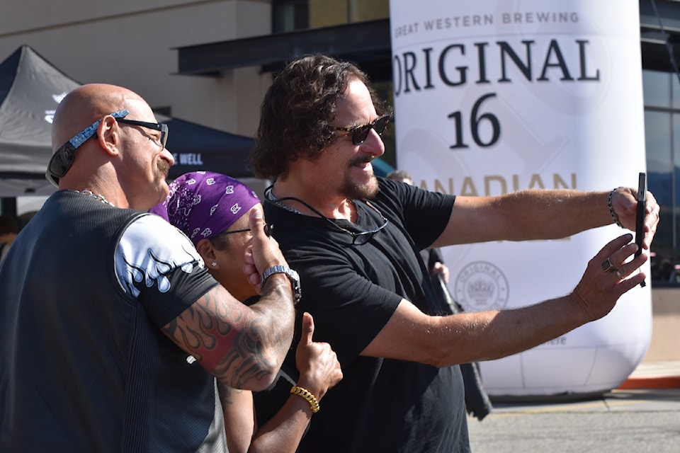 Kelowna Harley-Davidson hosted its third annual Celebrity Charity ride on Saturday, Aug. 9 with actor Kim Coates leading the charge, raising money for Big Brothers Big Sisters of Central and Southern Interior of BC