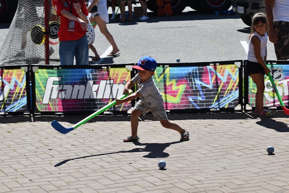 The BC Corvette Club hosted its 60th Anniversary Show and Shine while  Hockey Fest returned to Prospera Place on Saturday, Aug. 23.