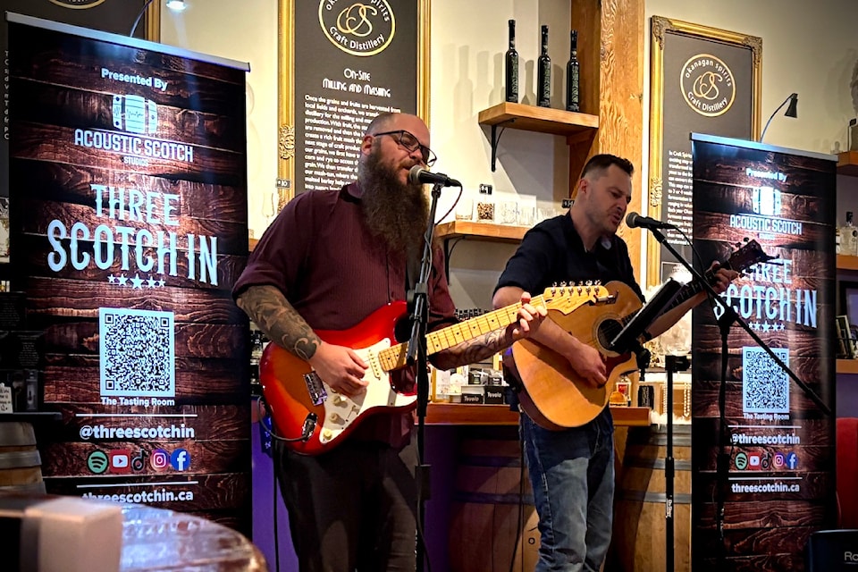Three Scotch In performing in Kelowna on Aug. 6. 