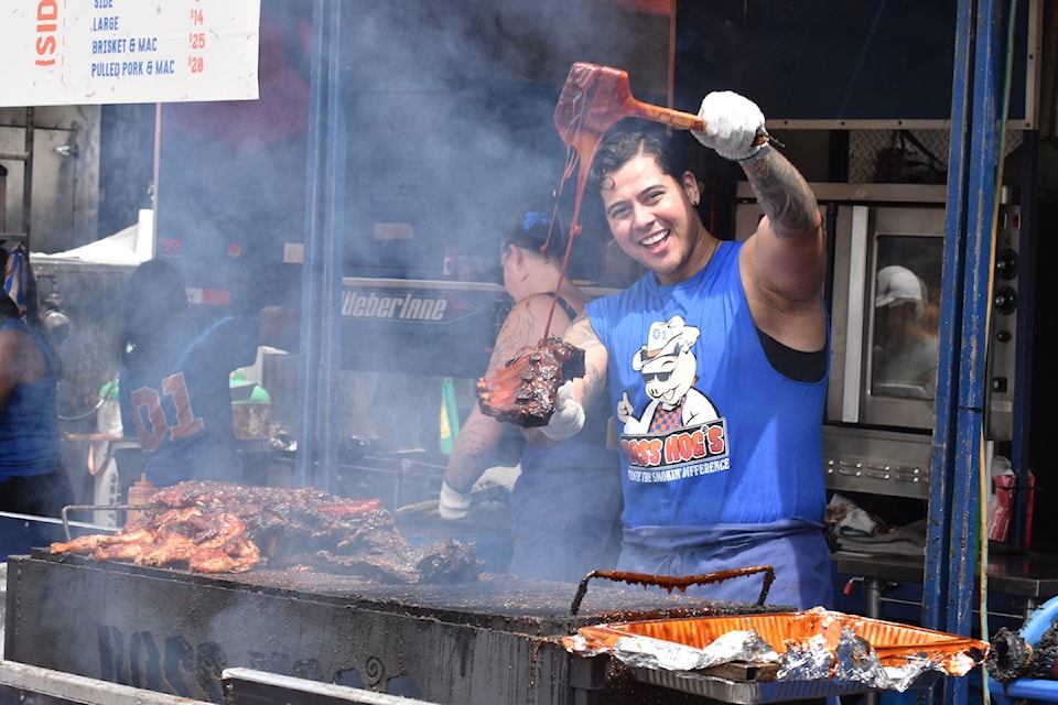 鶹AV Ribfest took over City Park on Saturday, July 5.