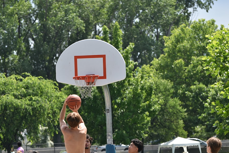 The Phive Hoops open basketball tournament took place at Kelowna's City Park on Saturday, June 14.