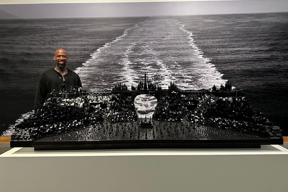 Ekow Nimako’s Building Black Civilizations: Journey of 2,000 Ships art collection is built completely out of Lego bricks and will be on display at the Kelowna Art Gallery from May 24-Aug. 24.