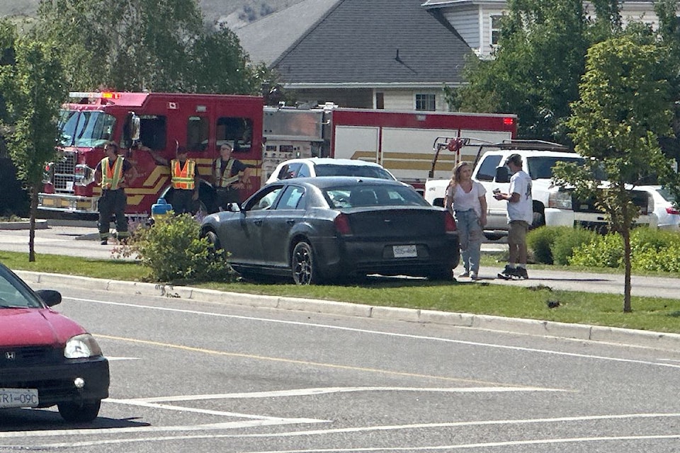 Car crashes into tree on McCurdy Road in . 