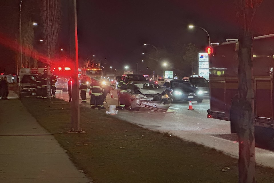 Crash on Highway 97, Dec. 2.