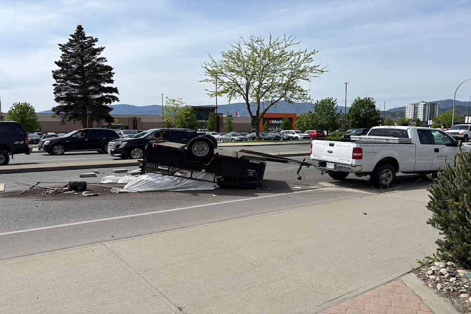 A two-vehicle crash at Dilworth Drive and Baron Road on May 9, 2025.