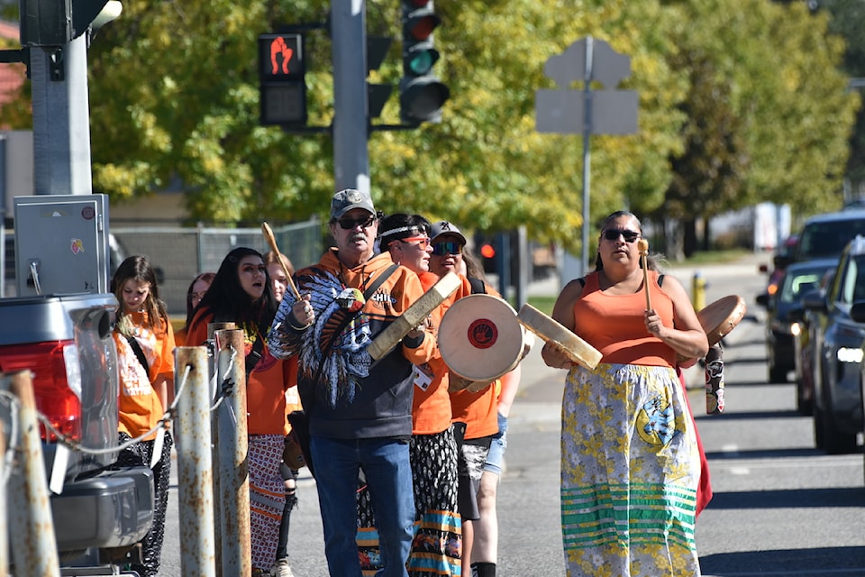 The Ki-Low-Na Friendship Society held a march and event for Truth and Reconciliation Day on Friday, Sept. 27.