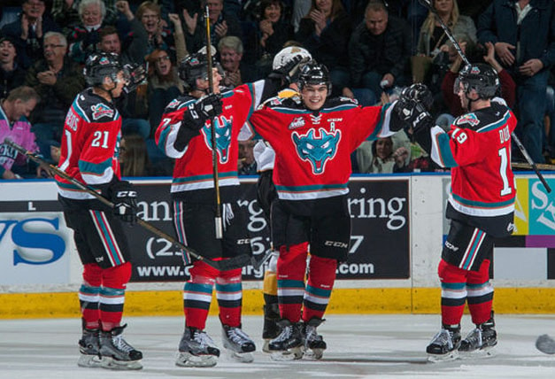 Brandon Wheat Kings v Kelowna Rockets