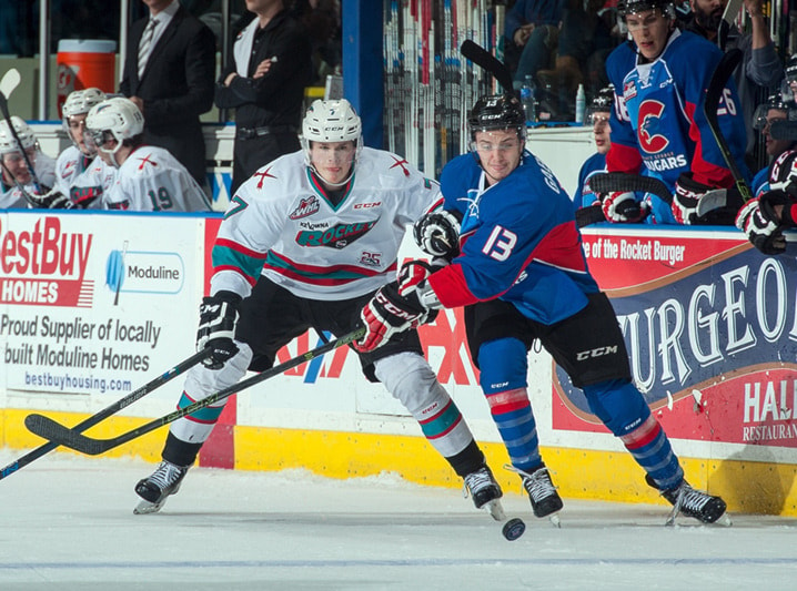 Prince George Cougars v Kelowna Rockets