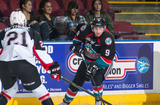 Prince George Cougars at Kelowna Rockets