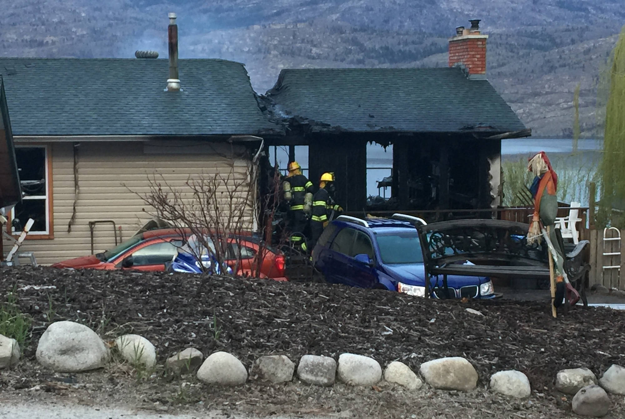 Fire guts Peachland home Kelowna Capital News