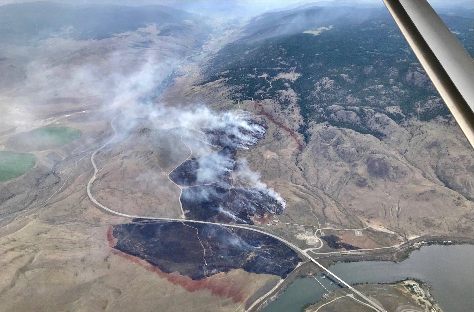 UPDATE Savona area fire grows to 100 hectares Kelowna Capital News