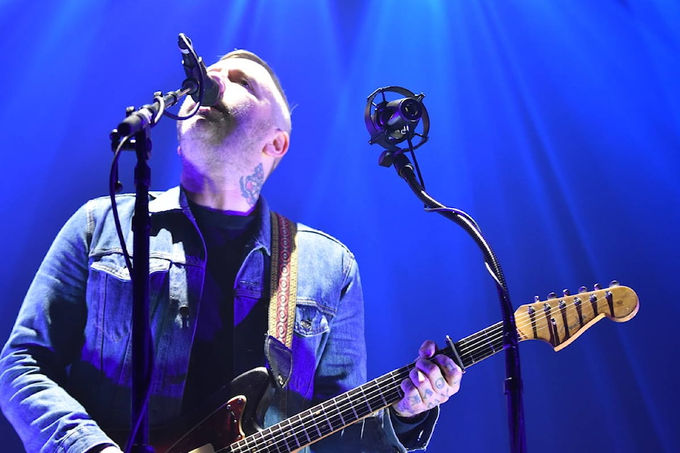 Dallas Green and his band City and Colour set the mood with his spectacular vocals and blues-influenced melodies.
