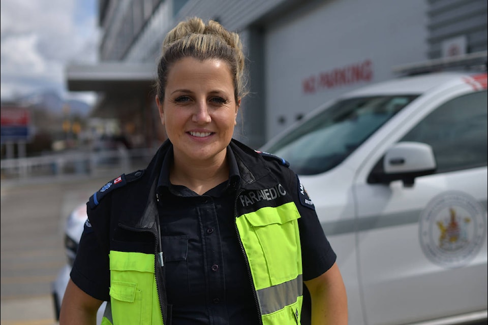 Shawna Winter has worked with BC Ambulance for 14 years.