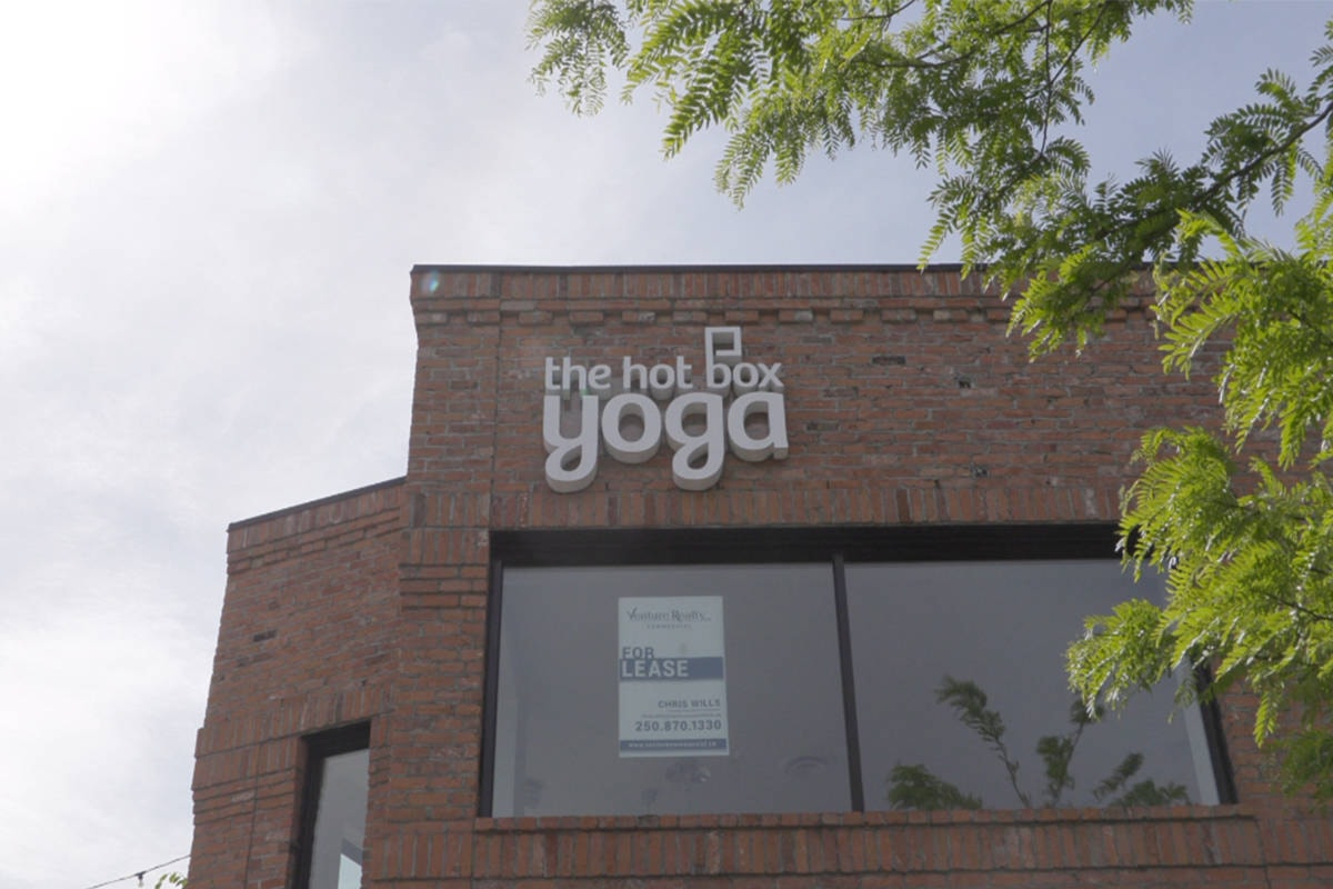 Kelowna Yoga Studio Gone Overnight