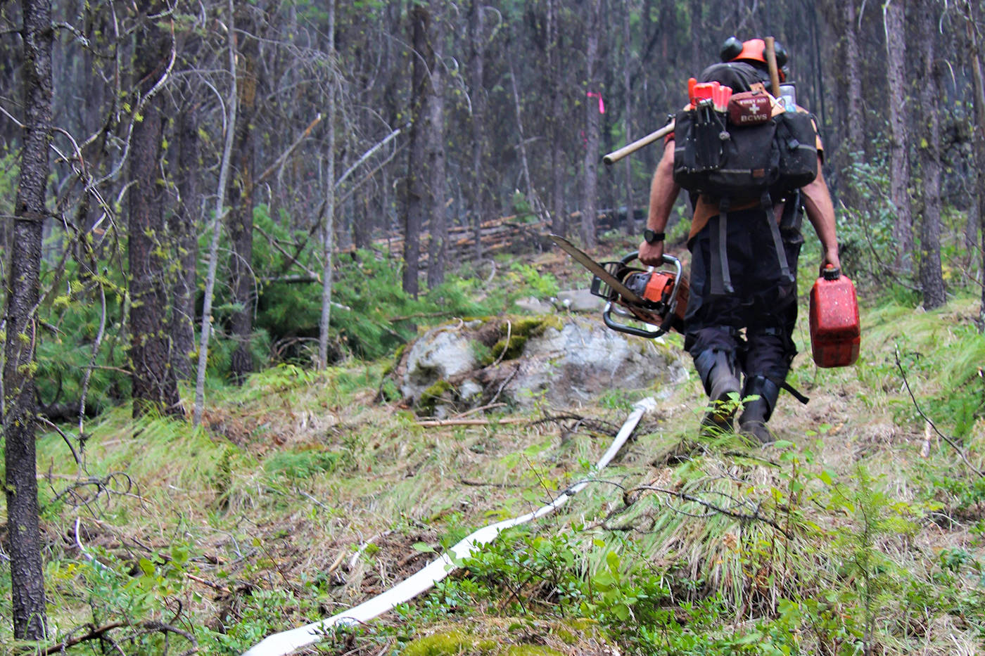 Crews scan for hot spots on Christie Mountain wildfire in Penticton