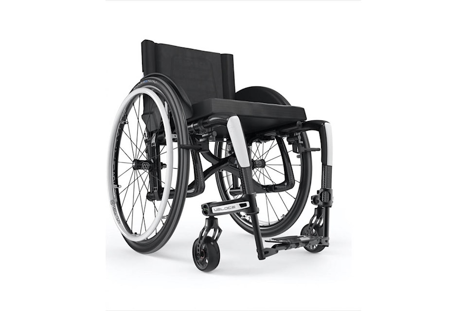 West Kelowna RCMP are searching for a wheelchair and camera, stolen from a man while he was fishing. (RCMP)