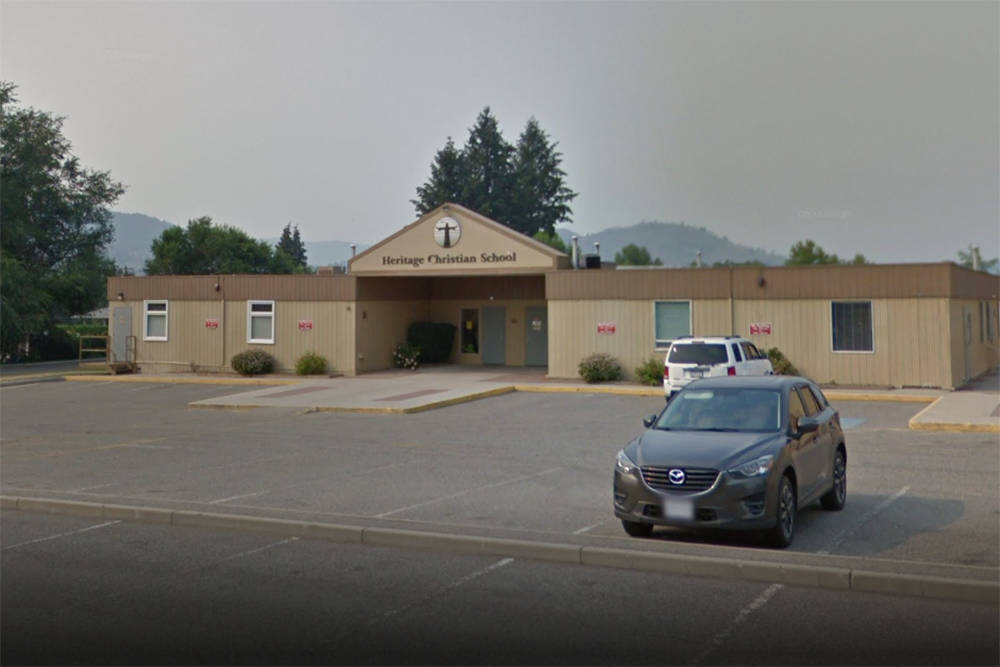 COVID-19 exposure at Heritage Christian School - Kelowna Capital News