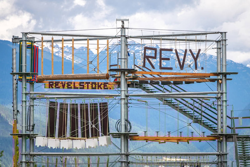 Revelstoke Mountain Resort’s Aerial Adventure Park will open June 19. (Tom Poole photo)